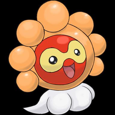 Castform (Sunny Form) artwork