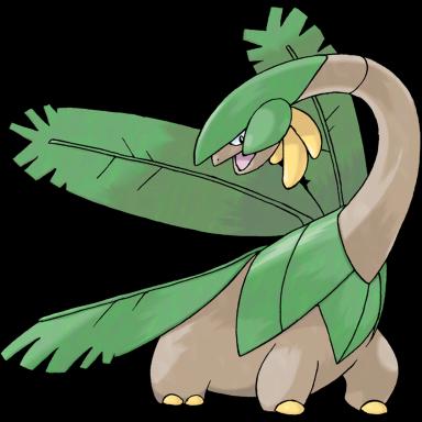 Tropius artwork