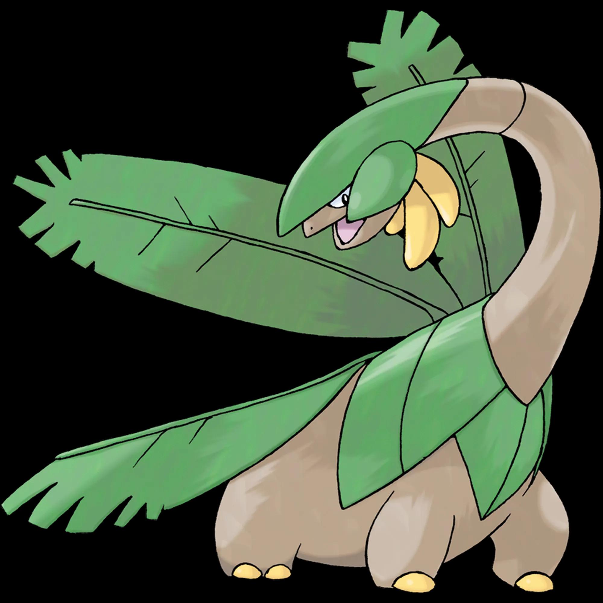 Tropius (tropius) official artwork