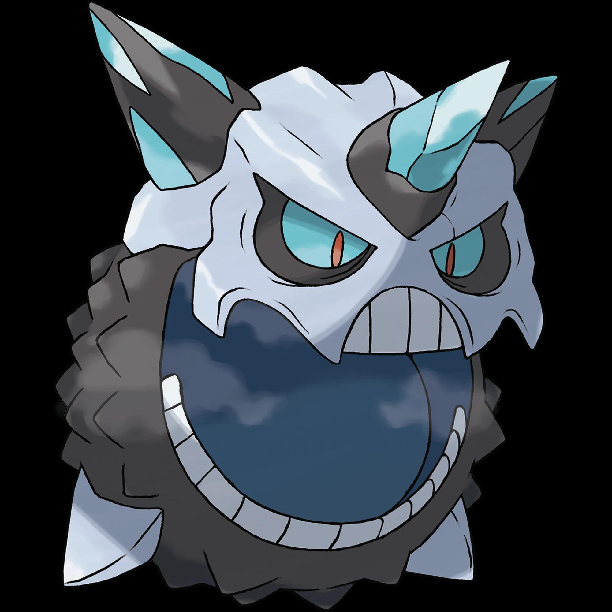 Glalie Mega (glalie) official artwork