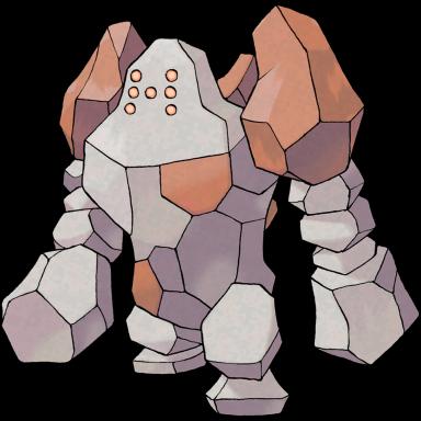 Regirock artwork