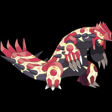 Groudon (Primal) artwork