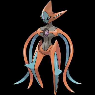 Deoxys (Attack Forme) artwork