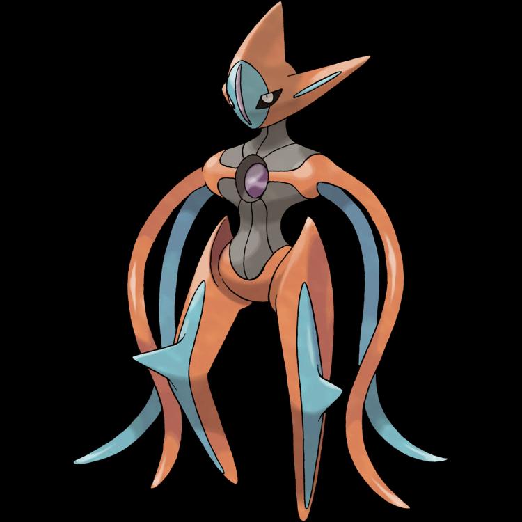 Deoxys Attack Forme(deoxys) official artwork