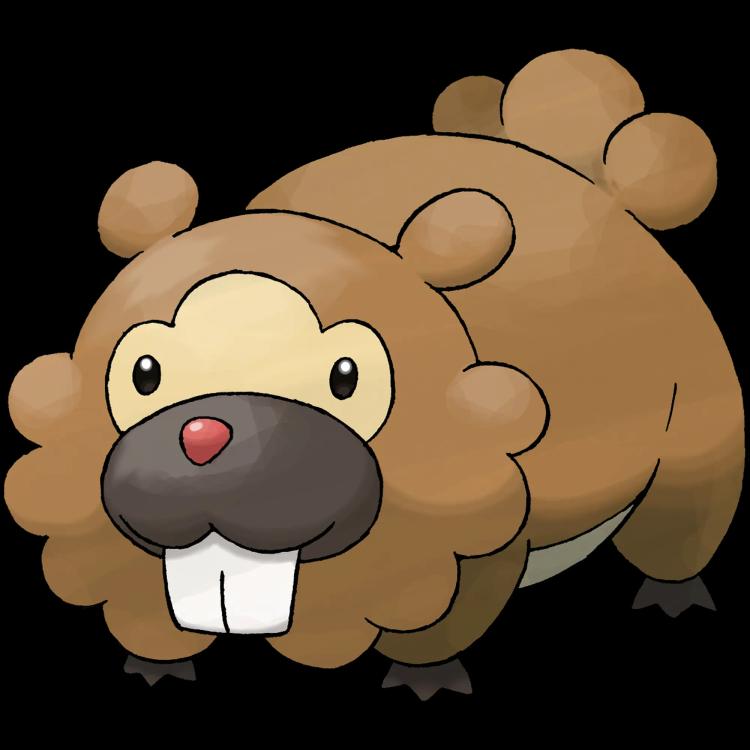 Bidoof(bidoof) official artwork