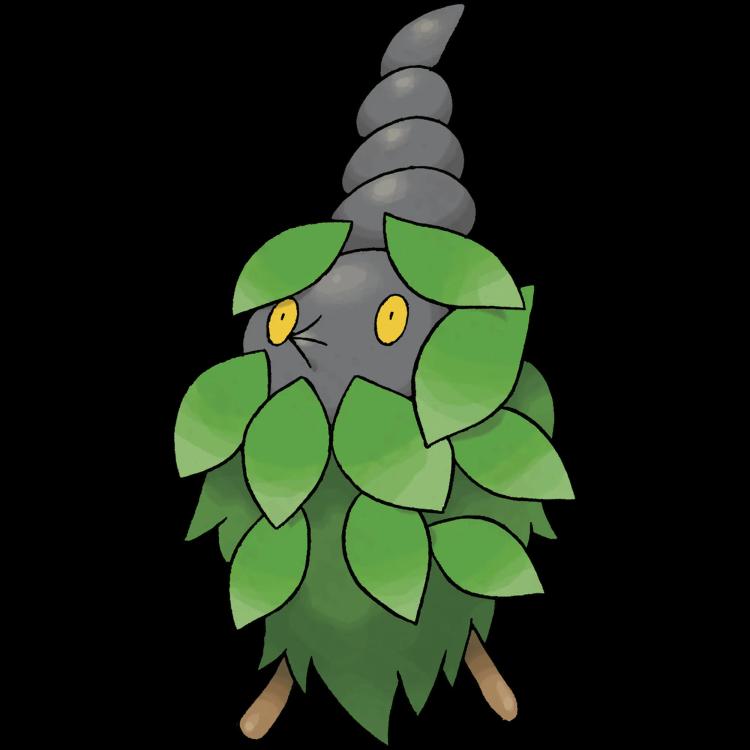 Burmy Plant Cloak(burmy) official artwork