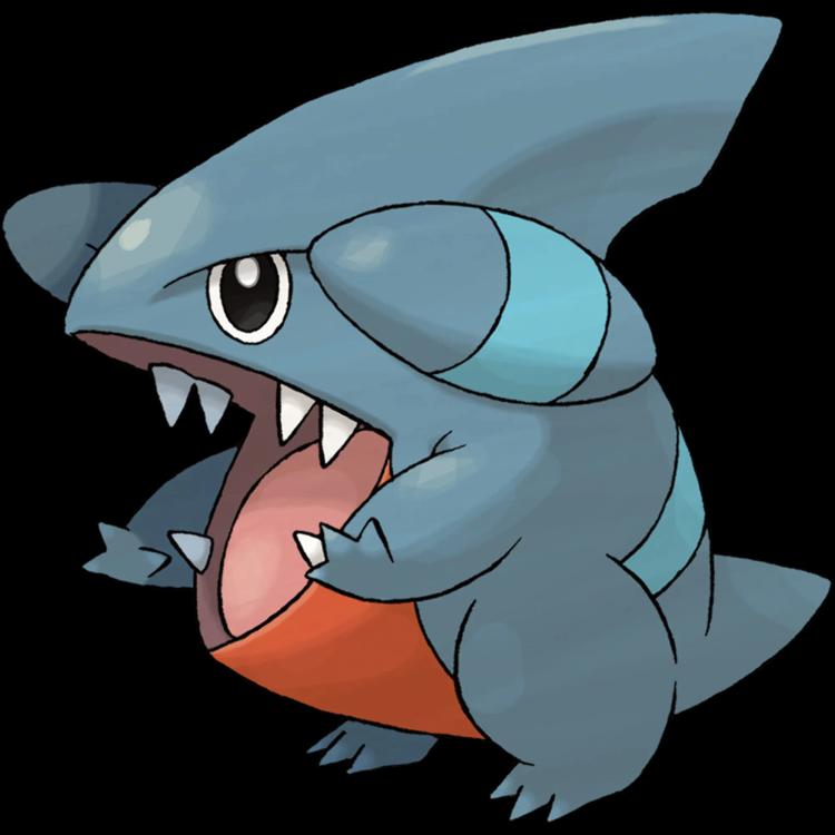 Gible(gible) official artwork