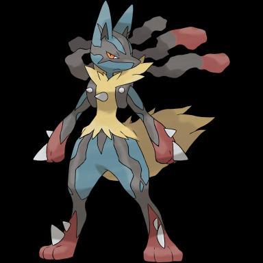 Lucario (Mega) artwork