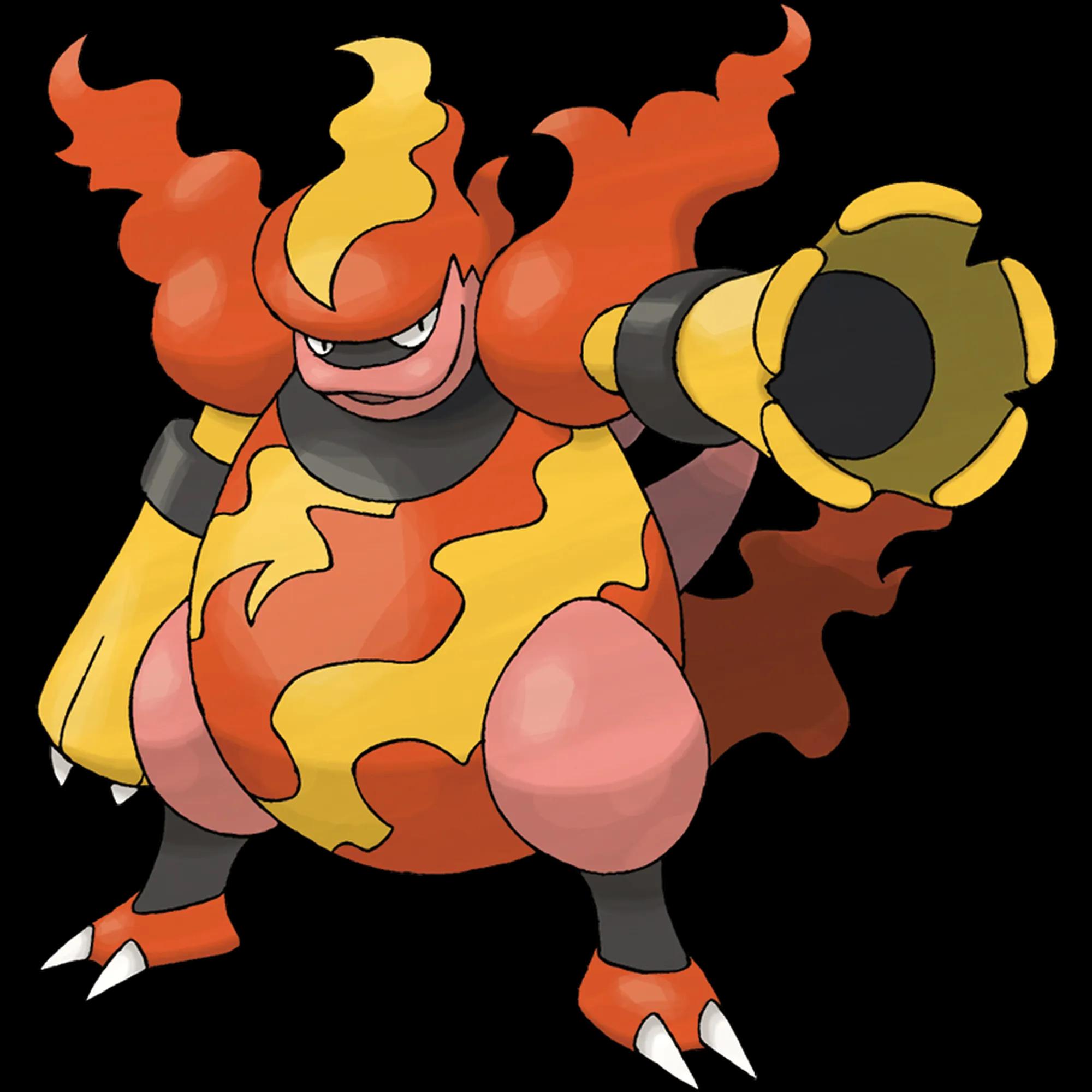 Magmortar (magmortar) official artwork