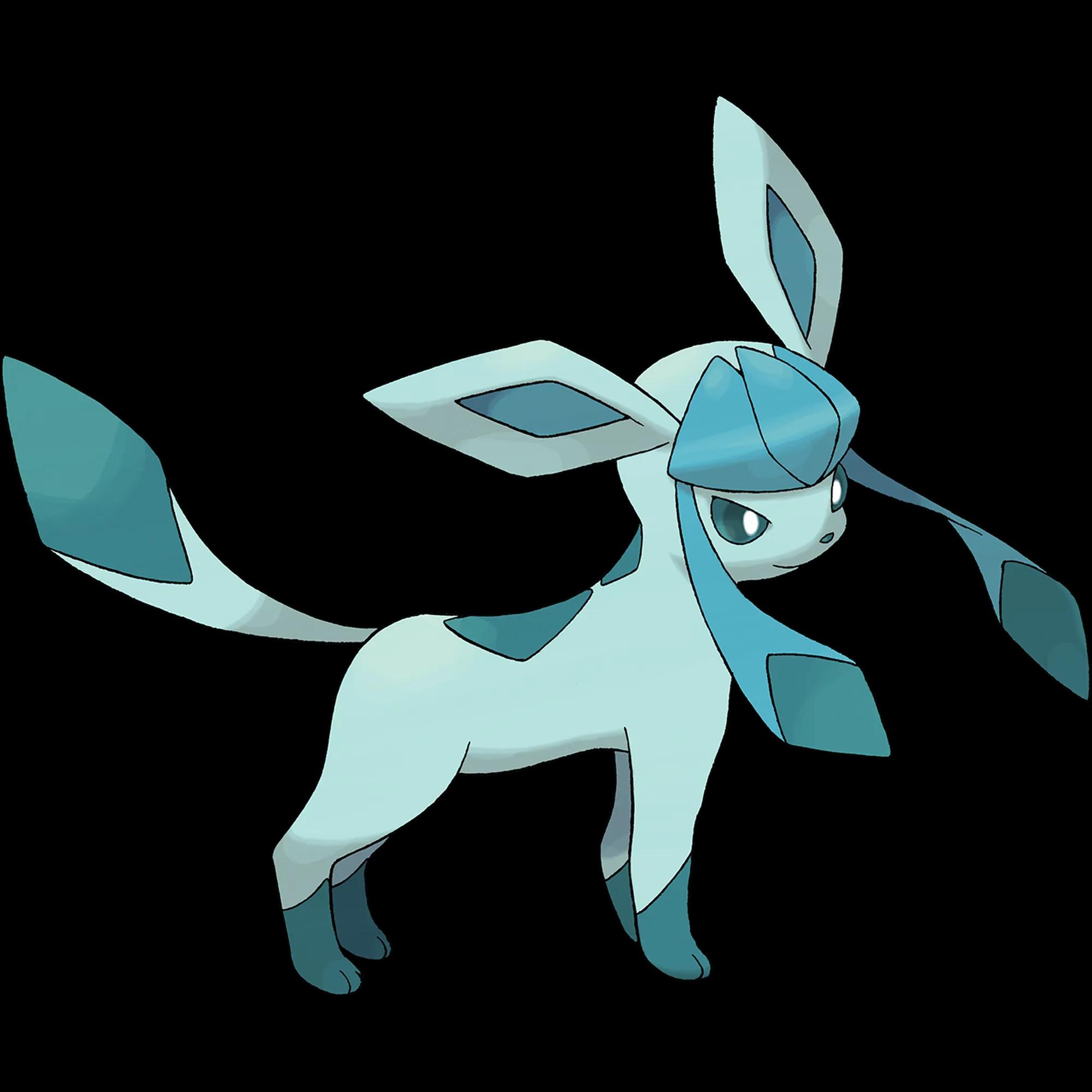 Glaceon (glaceon) official artwork