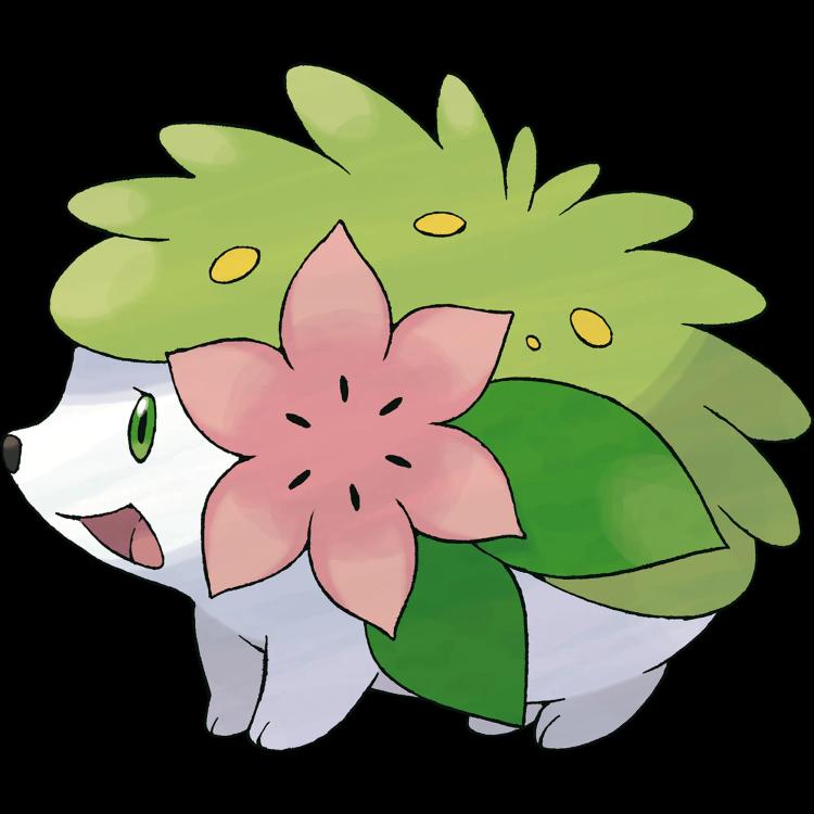 Shaymin Land Forme(shaymin) official artwork