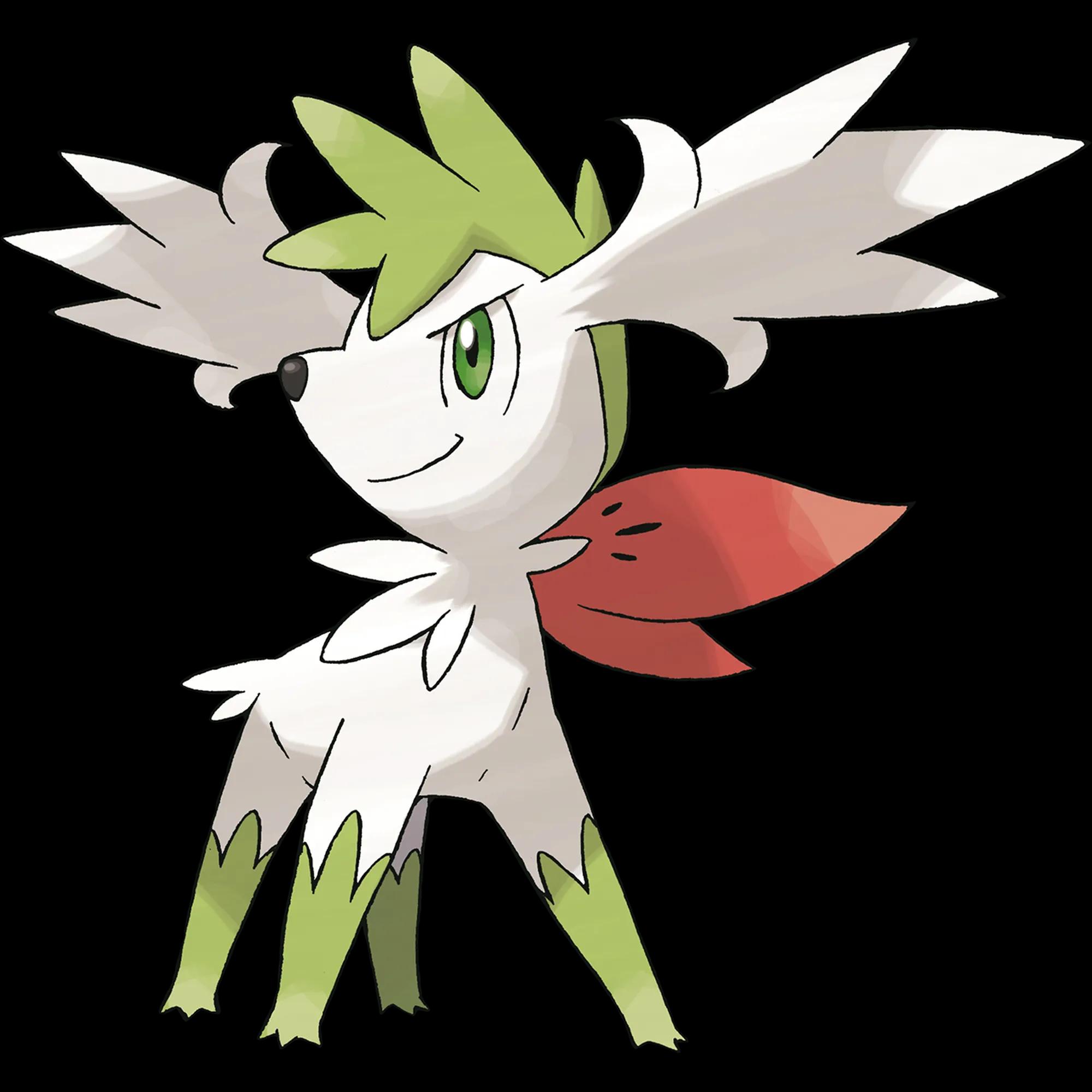 Shaymin Sky Forme (shaymin) official artwork