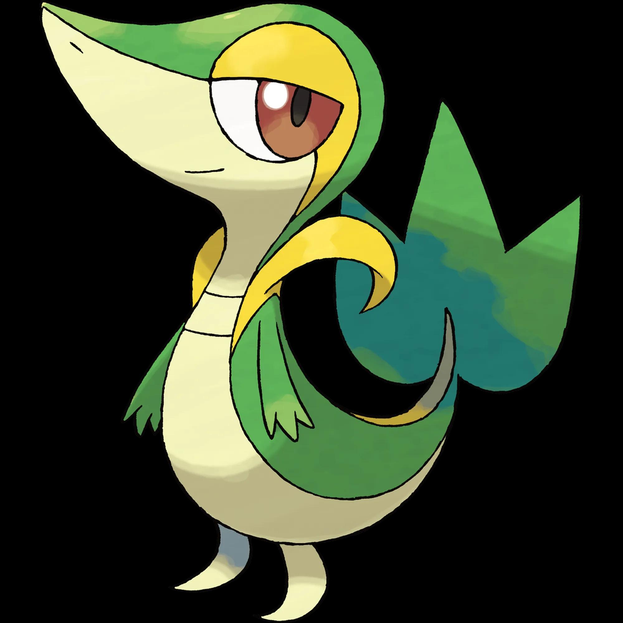 Snivy (snivy) official artwork