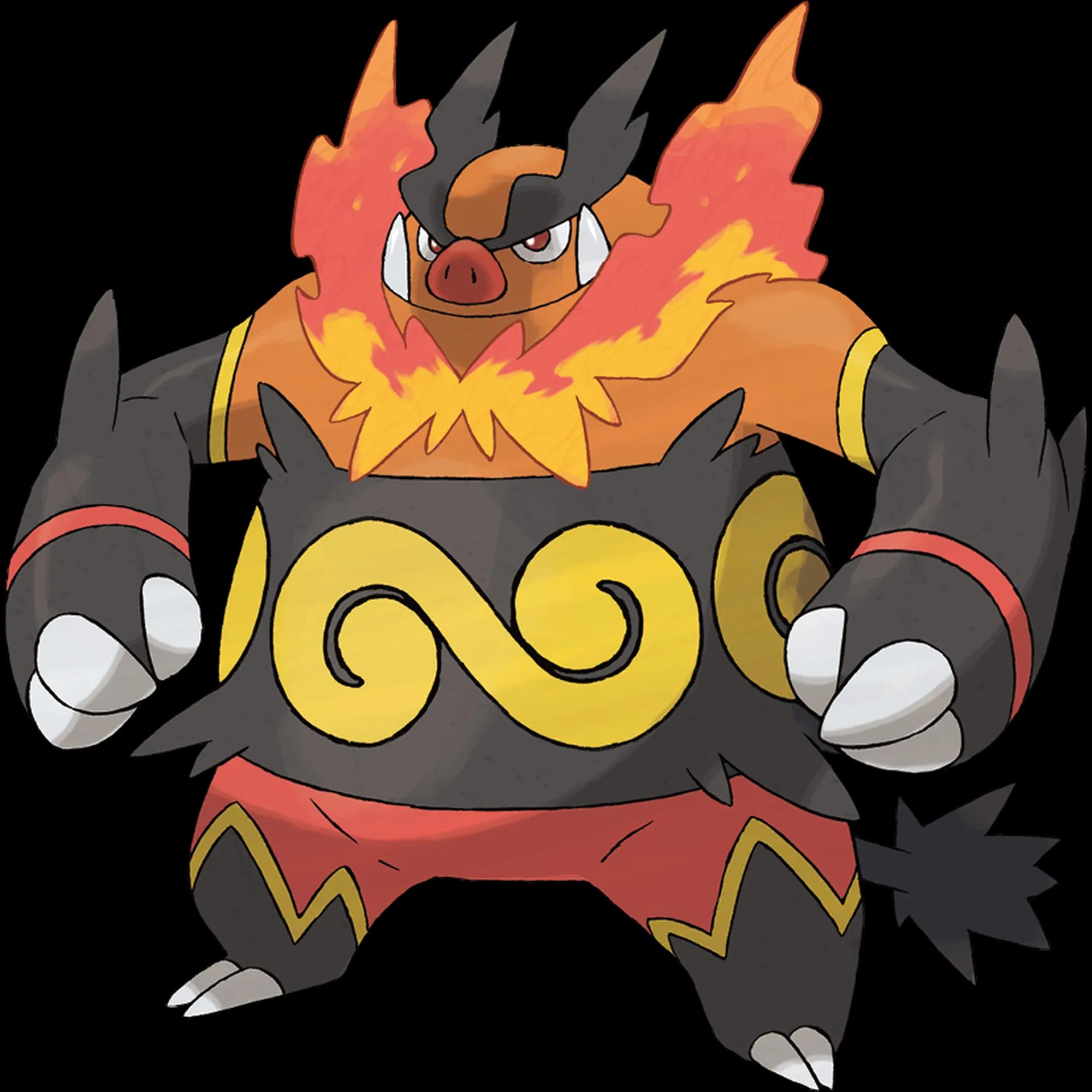 Emboar (emboar) official artwork