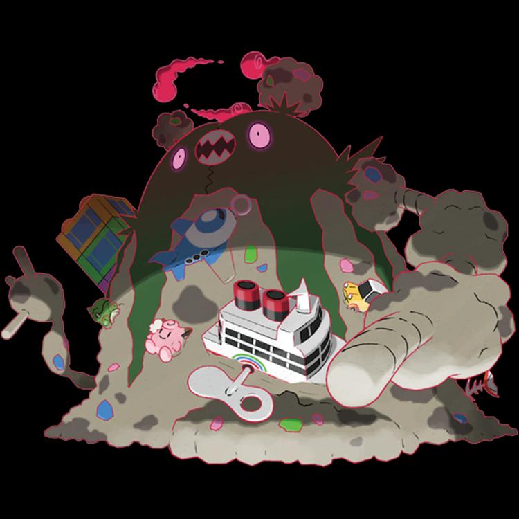 Garbodor Gigantamax(garbodor) official artwork