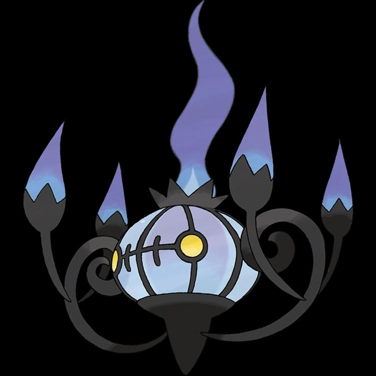 Chandelure(chandelure) official artwork