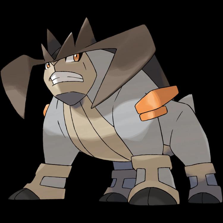 Terrakion(terrakion) official artwork