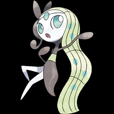 Meloetta (Aria Forme) artwork