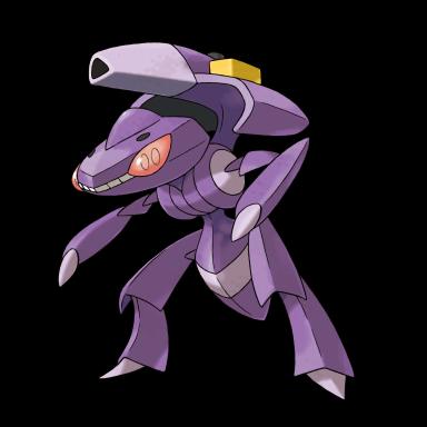 Genesect (Shock Drive) artwork