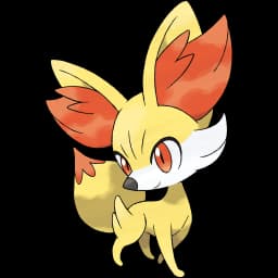Fennekin official artwork