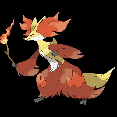 Delphox artwork