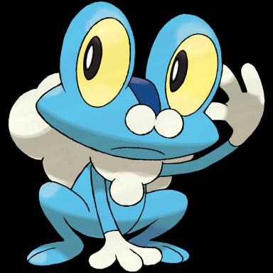 Froakie artwork