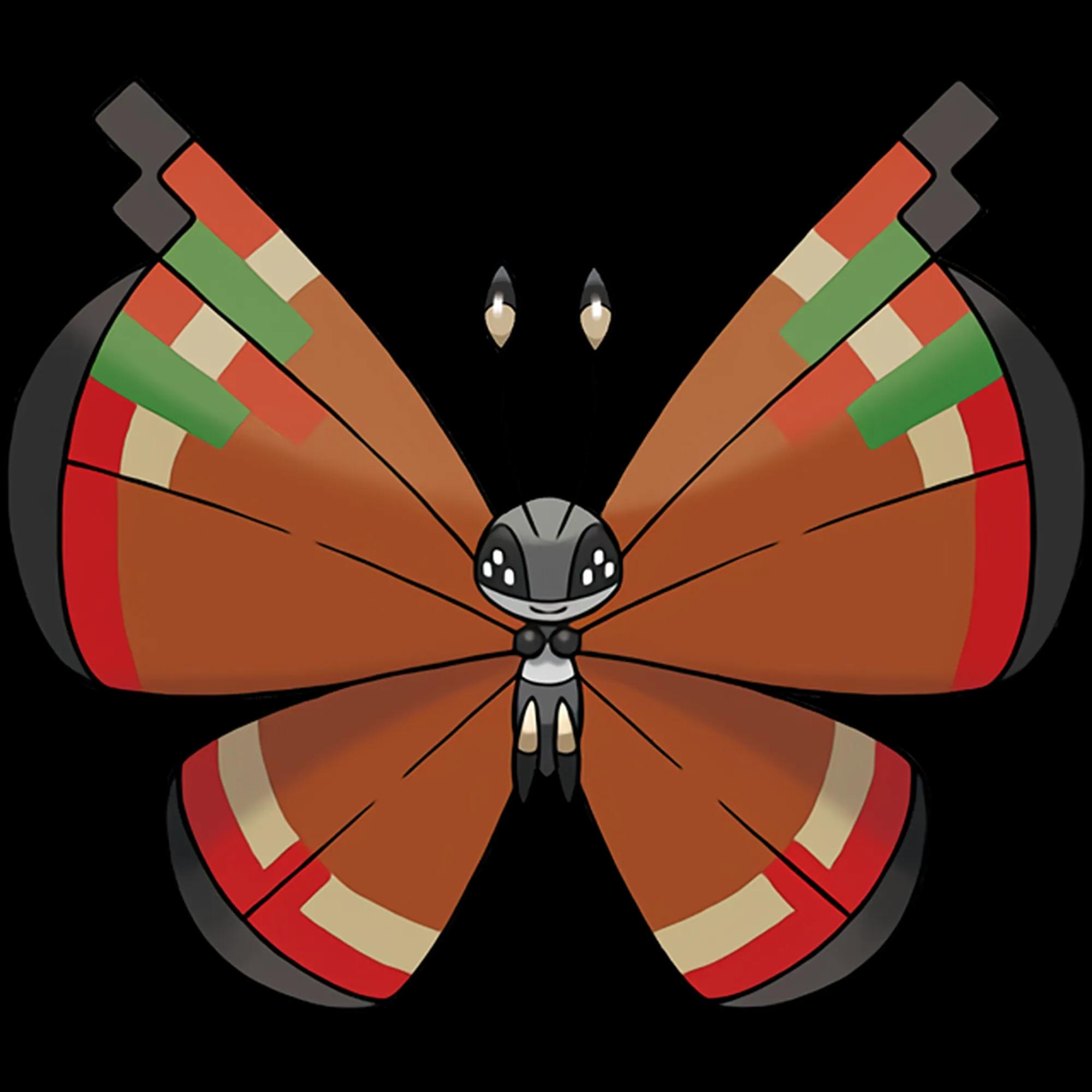 Vivillon Archipelago (vivillon) official artwork
