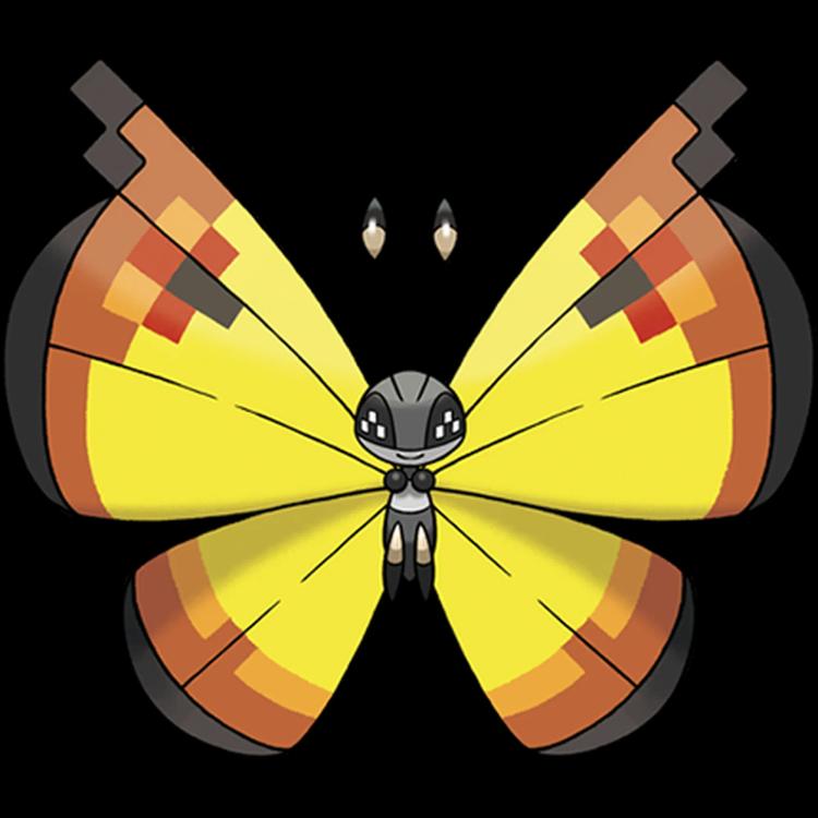 Vivillon Continental(vivillon) official artwork