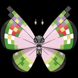 Vivillon (Fancy) official artwork