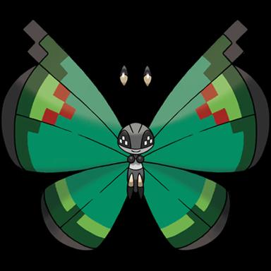 Vivillon (Garden) official artwork