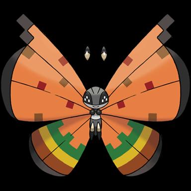 Vivillon (High Plains) artwork