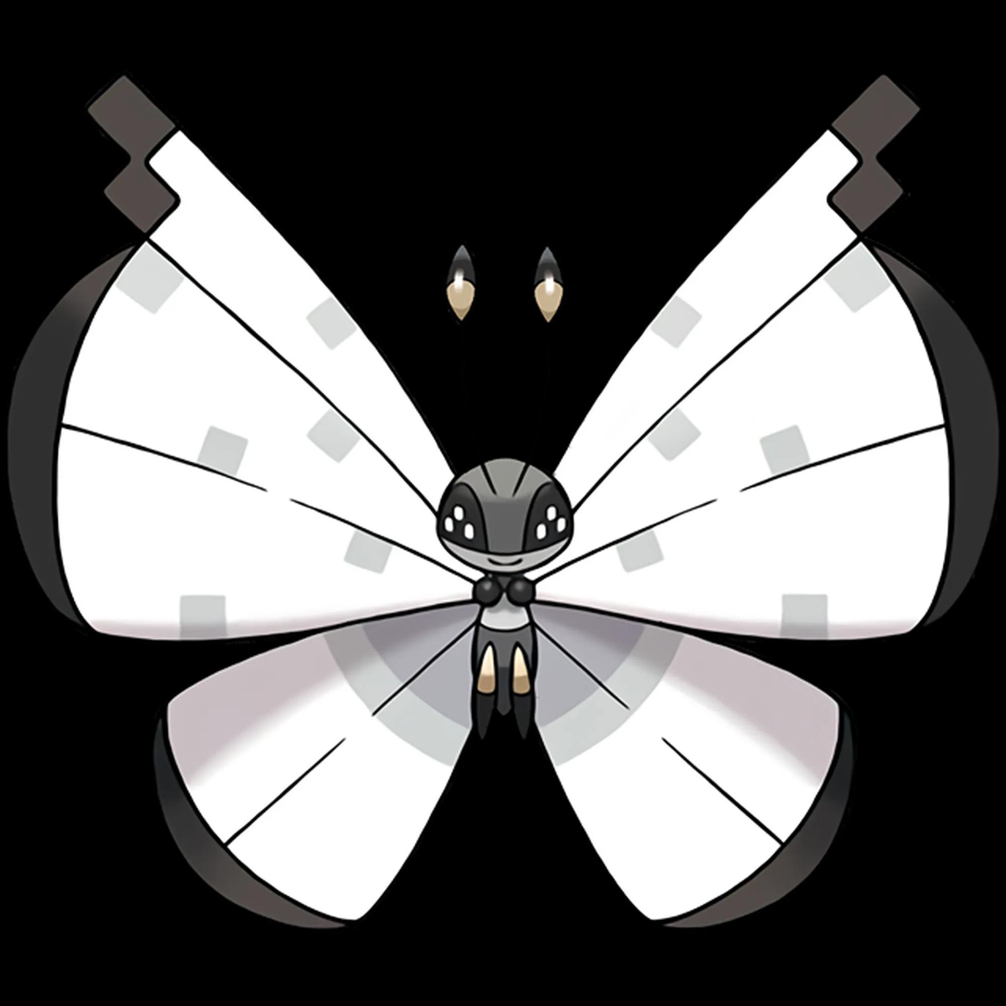 Vivillon Icy Snow (vivillon) official artwork