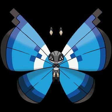 Vivillon (Marine) artwork