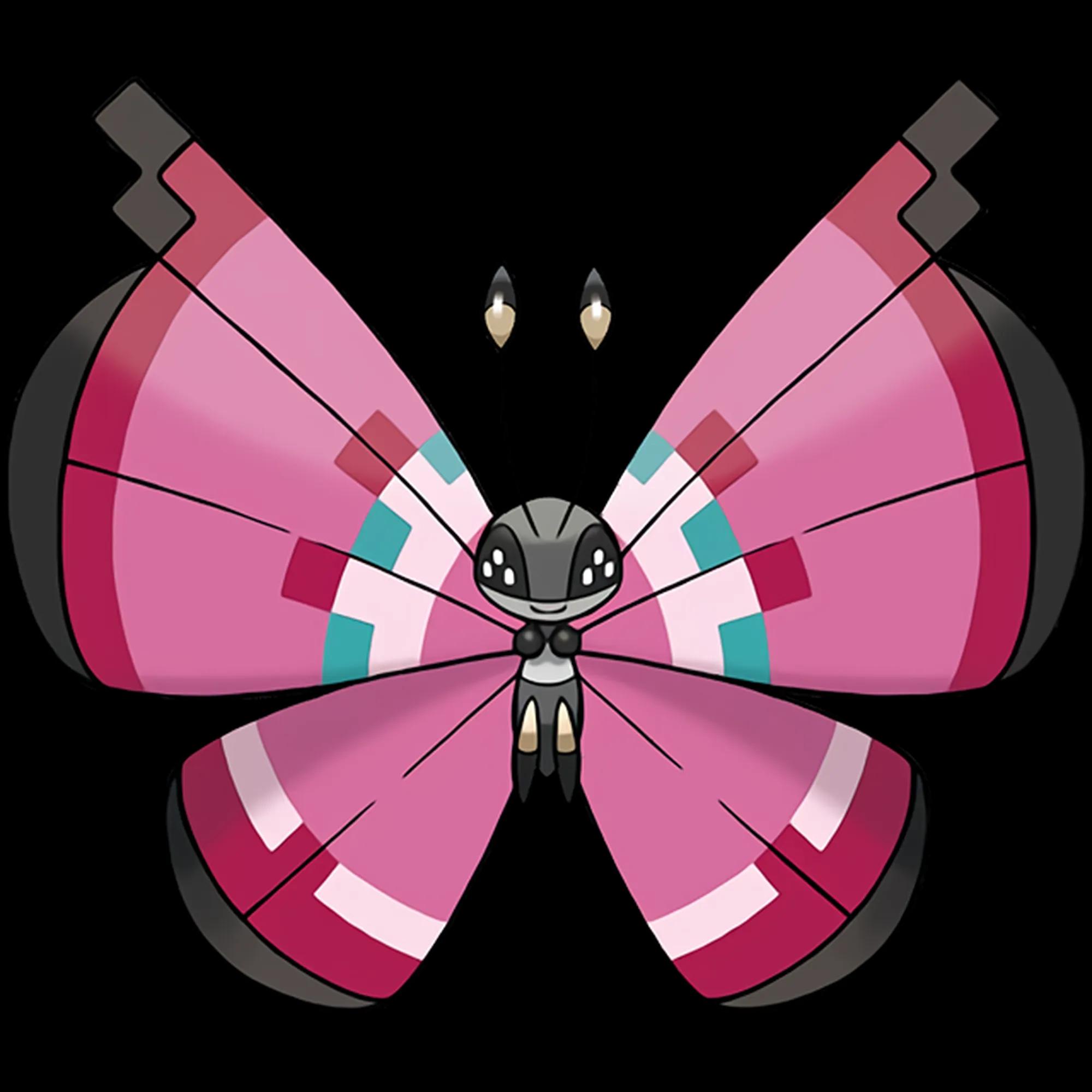 Vivillon Meadow (vivillon) official artwork
