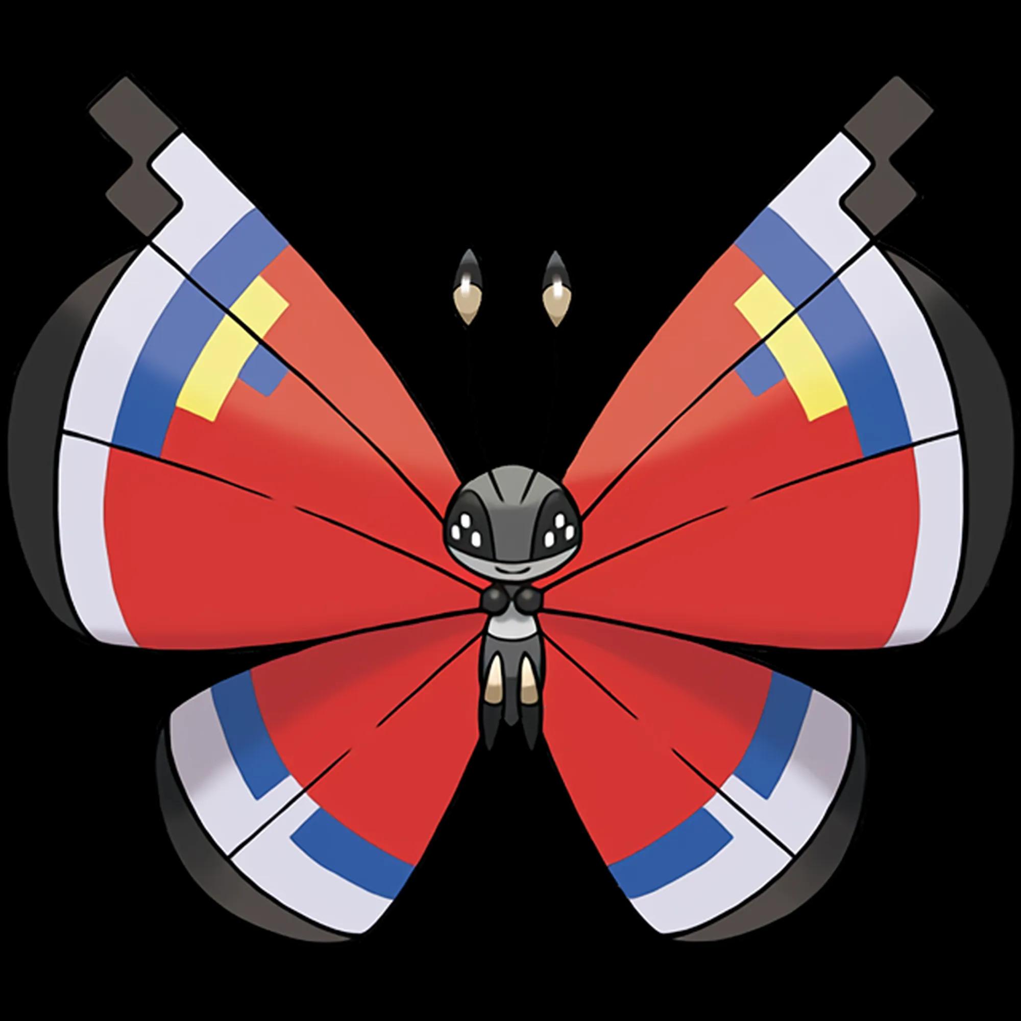 Vivillon Modern (vivillon) official artwork