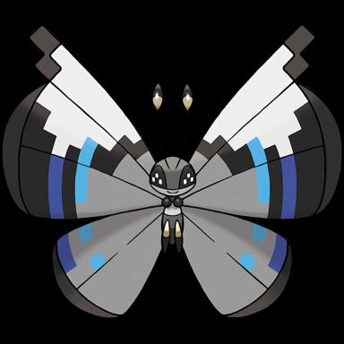 Vivillon (Monsoon) official artwork