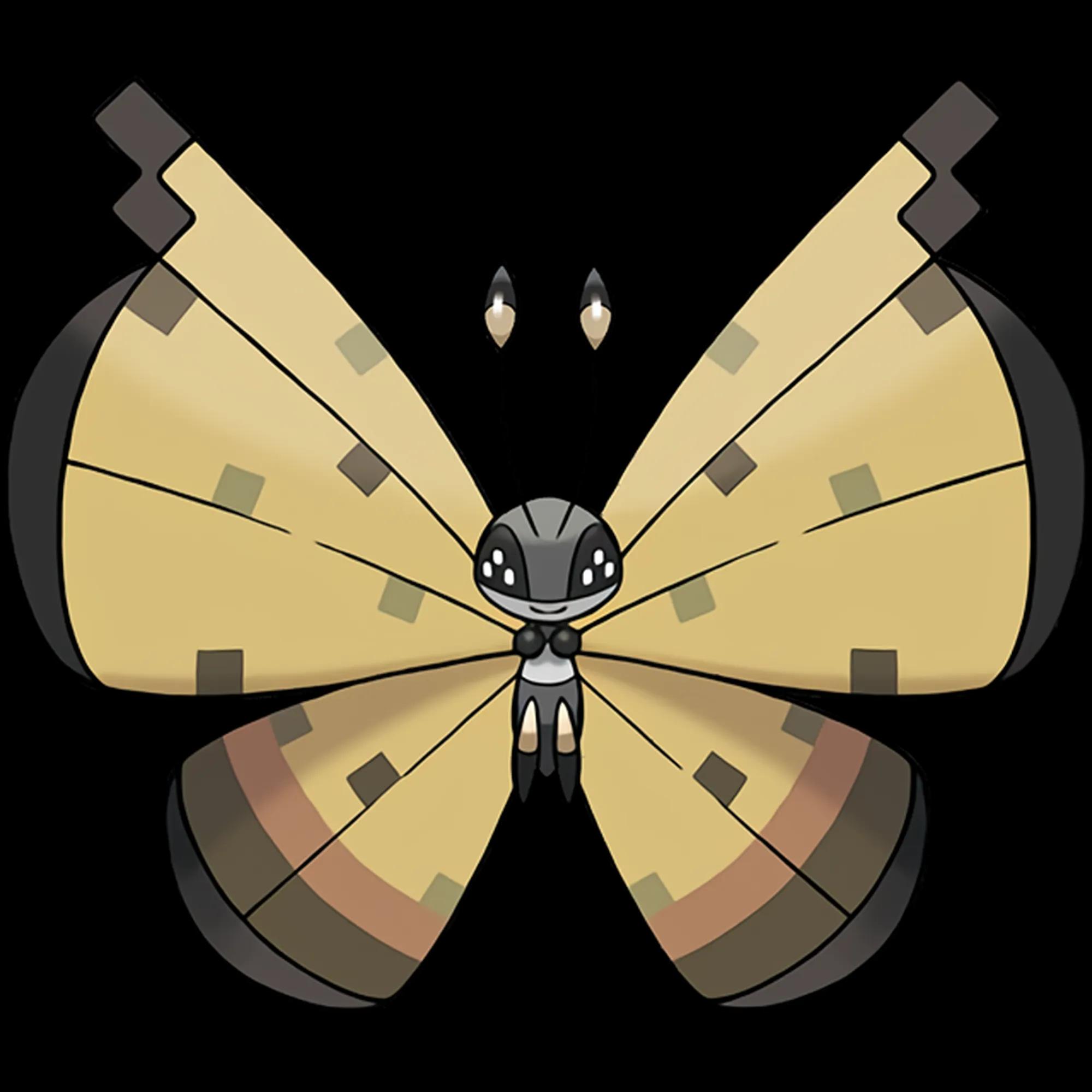 Vivillon Sandstorm (vivillon) official artwork