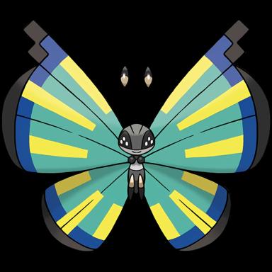 Vivillon (Savanna) artwork