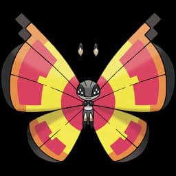Vivillon (Sun) official artwork
