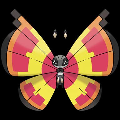 Vivillon (Sun) artwork