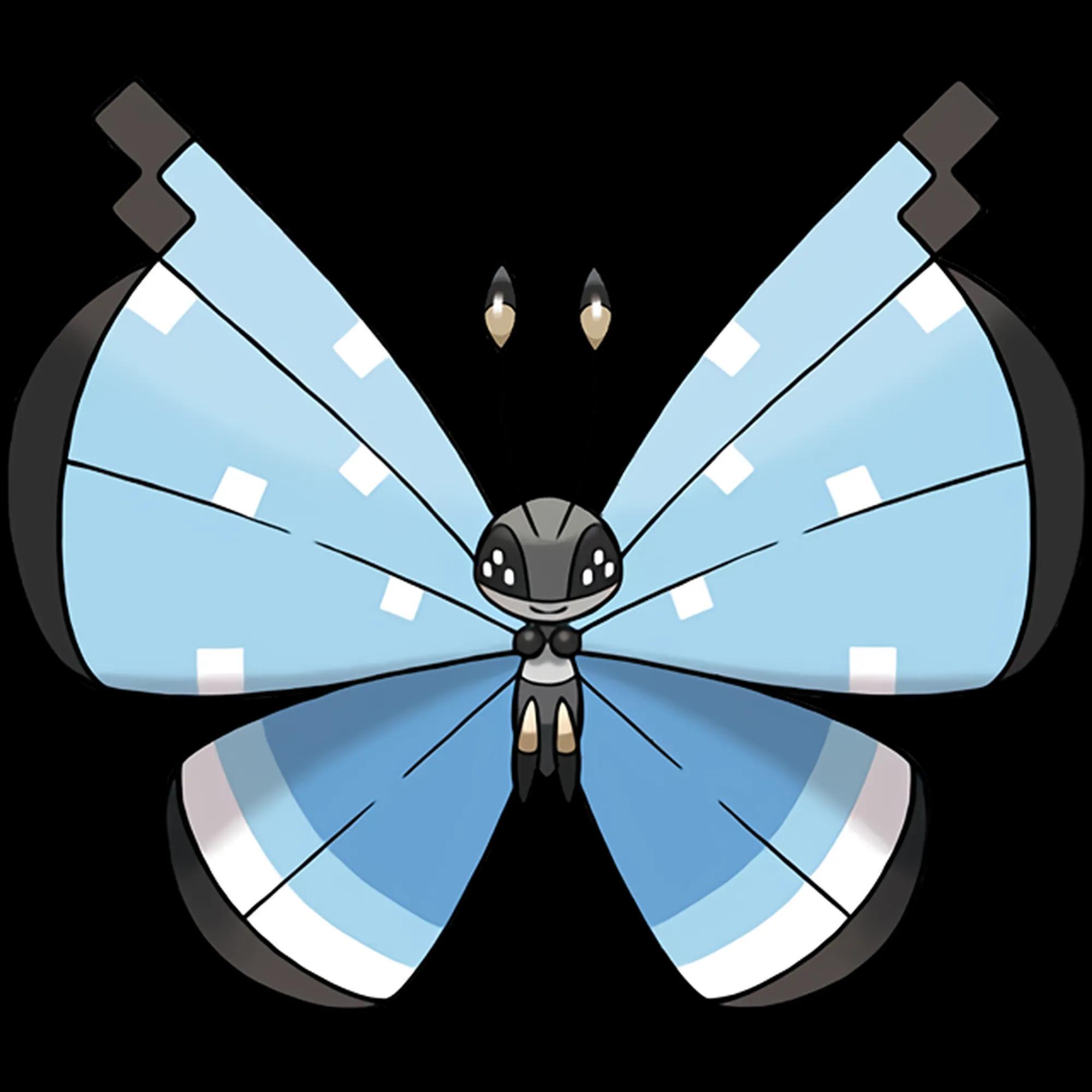 Vivillon Tundra (vivillon) official artwork