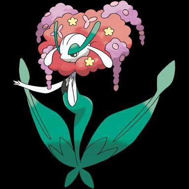 Florges (Red Flower) artwork