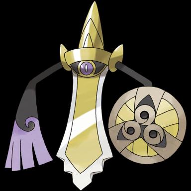 Aegislash (Blade Forme) artwork