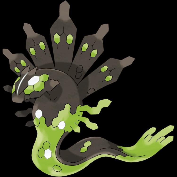 Zygarde 50% Forme(zygarde) official artwork