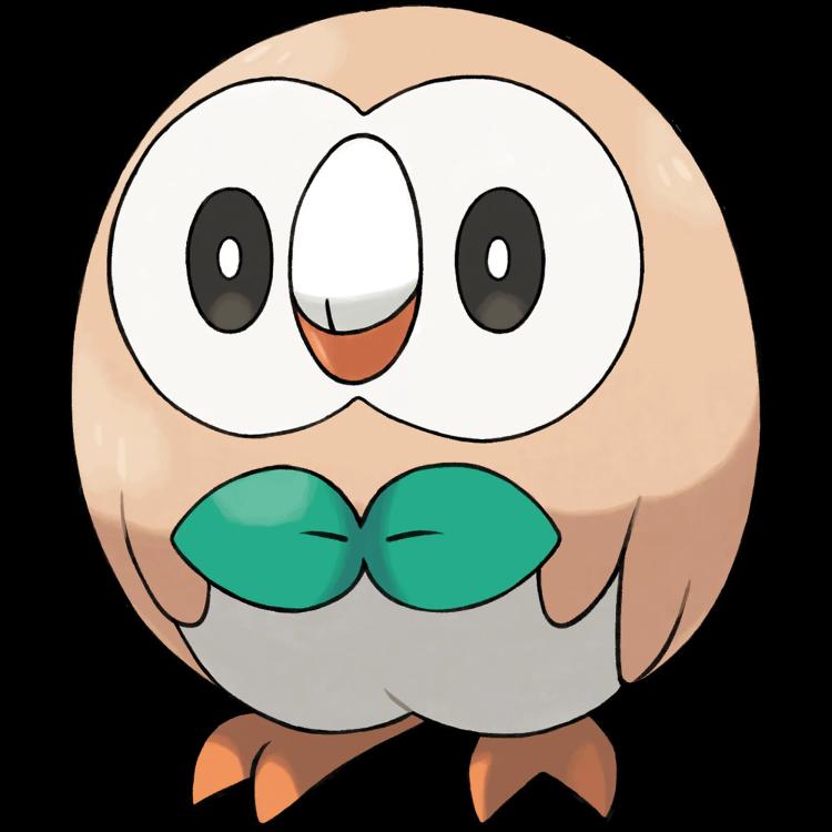 Rowlet(rowlet) official artwork