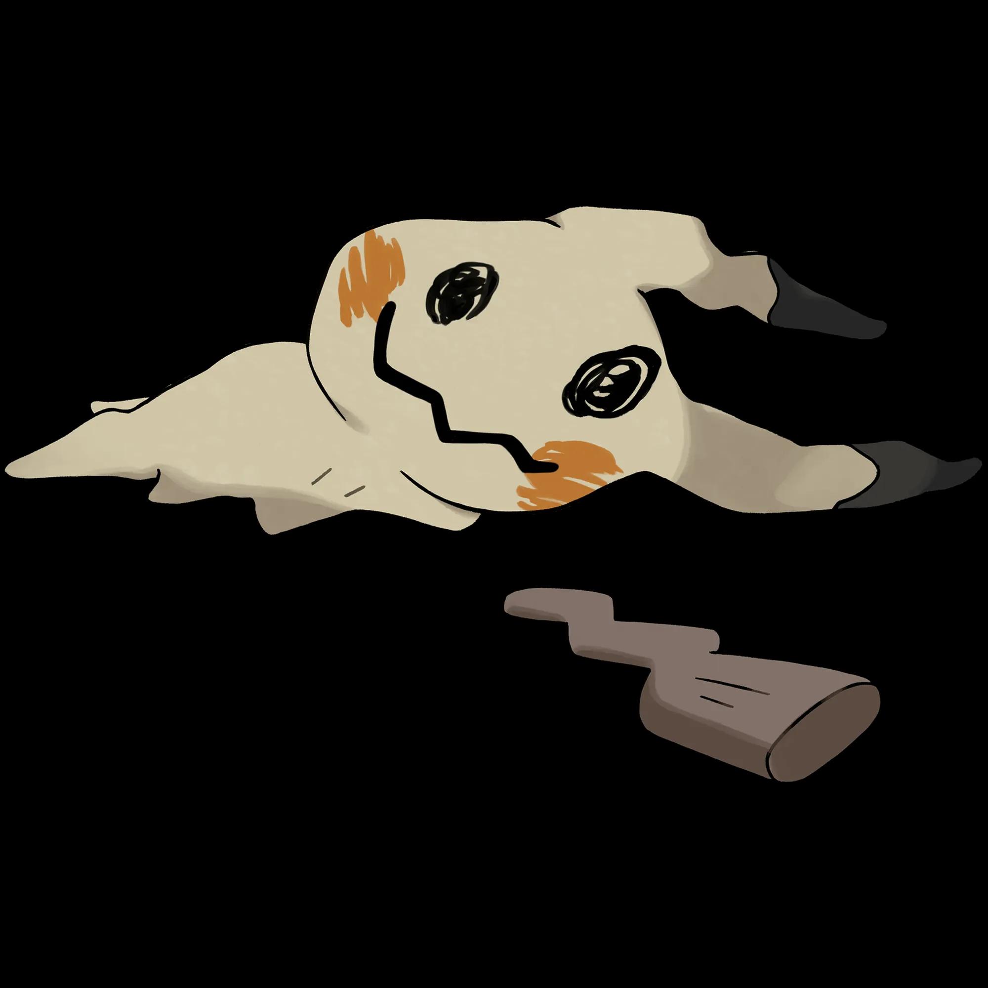 Mimikyu Busted Form (mimikyu) official artwork