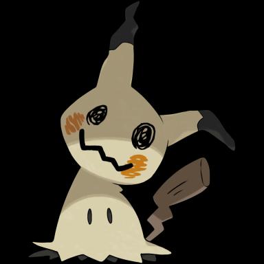 Mimikyu (Disguised Form) artwork