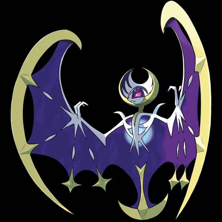 Lunala(lunala) official artwork