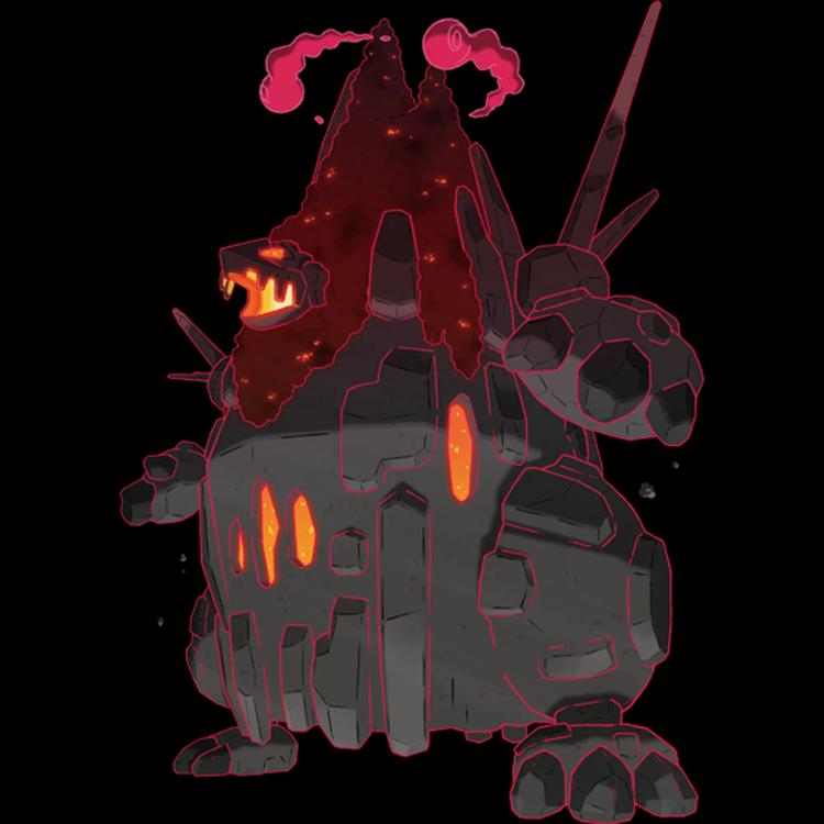 Coalossal Gigantamax(coalossal) official artwork