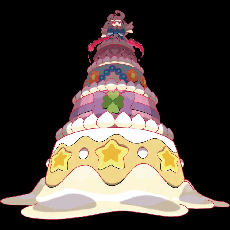 Alcremie Gigantamax(alcremie) official artwork